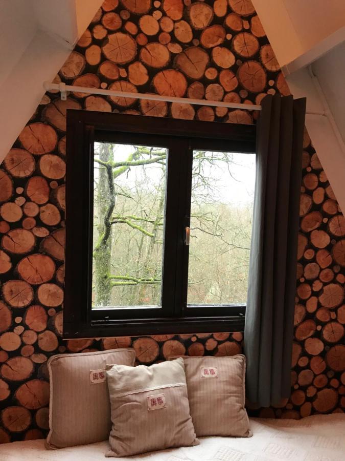 Heavenly Renovated Cabin Near Pittoresque Durbuy - Whistler Villa ภายนอก รูปภาพ