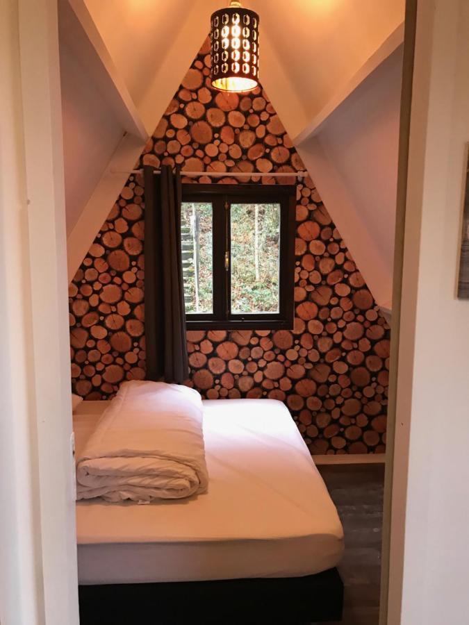 Heavenly Renovated Cabin Near Pittoresque Durbuy - Whistler Villa ภายนอก รูปภาพ