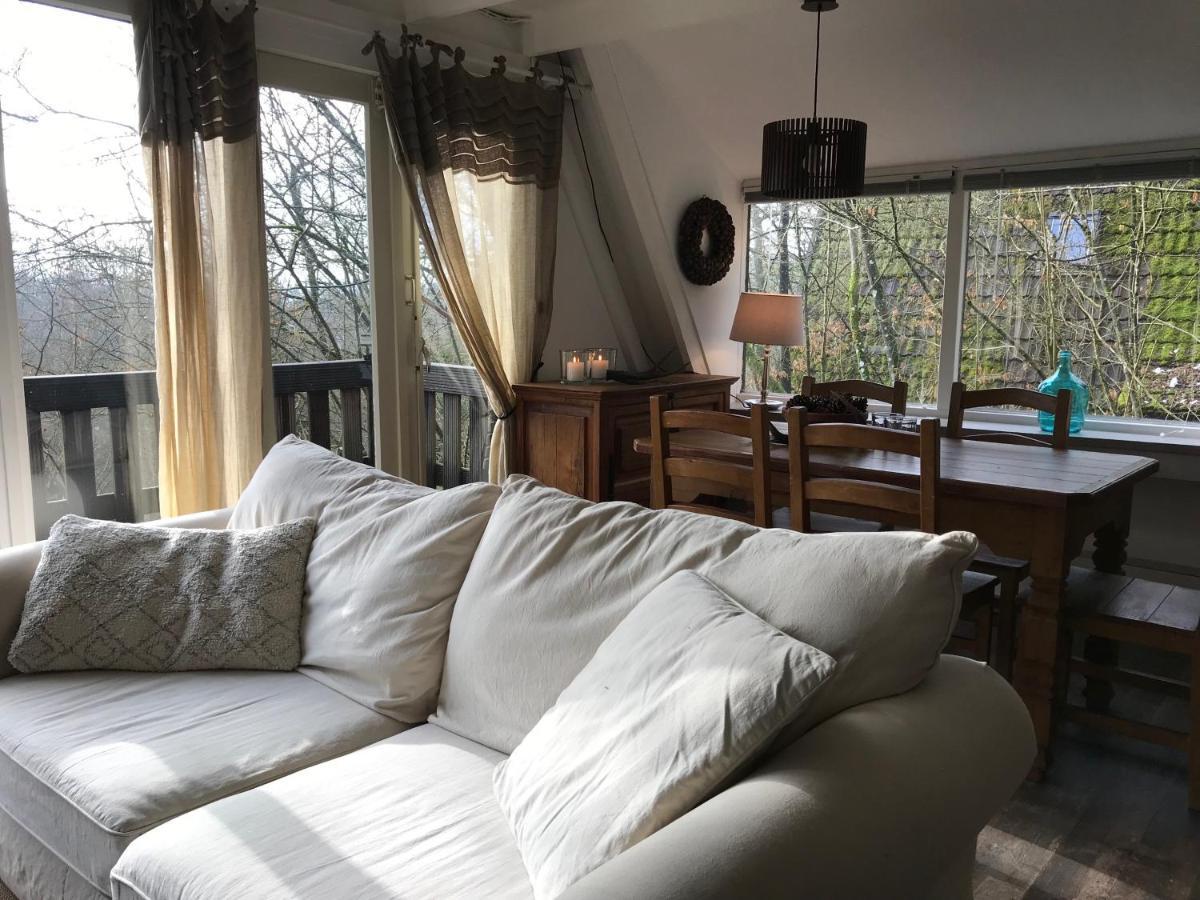 Heavenly Renovated Cabin Near Pittoresque Durbuy - Whistler Villa ภายนอก รูปภาพ