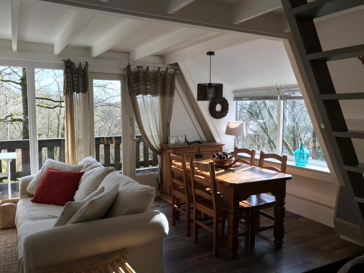 Heavenly Renovated Cabin Near Pittoresque Durbuy - Whistler Villa ภายนอก รูปภาพ