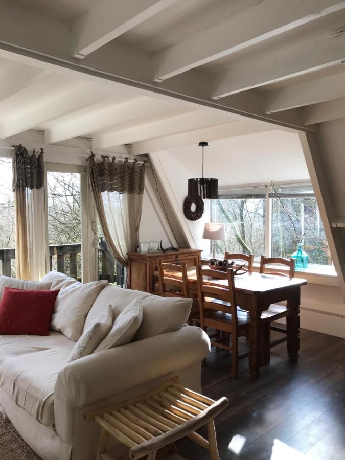 Heavenly Renovated Cabin Near Pittoresque Durbuy - Whistler Villa ภายนอก รูปภาพ